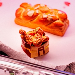 Food - Fried Chicken Artisan Keycap Breakwooden