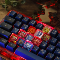 Football Club Artisan Keycap Breakwooden