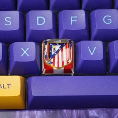Football Club - Atletico Madrid Artisan Keycap Breakwooden