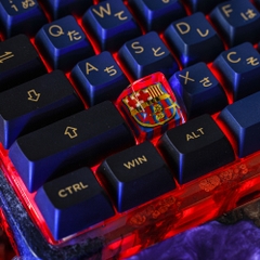 Football Club - Barcelona Artisan Keycap Breakwooden