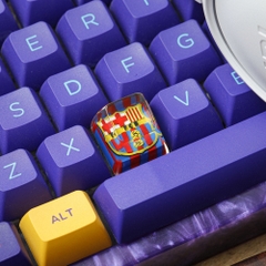 Football Club - Barcelona Artisan Keycap Breakwooden