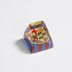 Football Club - Barcelona Artisan Keycap Breakwooden 2