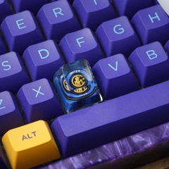 Football Club - Inter Milan Artisan Keycap Breakwooden