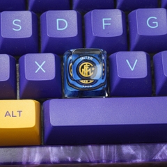Football Club - Inter Milan Artisan Keycap Breakwooden
