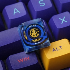 Football Club - Inter Milan Artisan Keycap Breakwooden