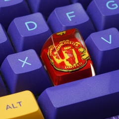 Football Club - Manchester United Artisan Keycap Breakwooden