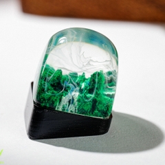 Forest Artisan Keycap Breakwooden