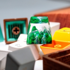 Forest Artisan Keycap Breakwooden 2