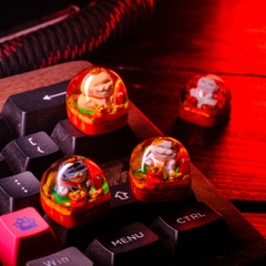 Fortune Cat Artisan Keycap Breakwooden 2