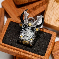 Grey Samurai Artisan Keycap Breakwooden