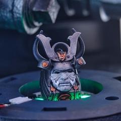 Grey Samurai Artisan Keycap Breakwooden 3