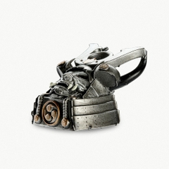 Grey Samurai Artisan Keycap Breakwooden 4