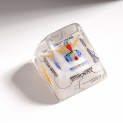 Gundam - Resin Artisan Keycap Breakwooden