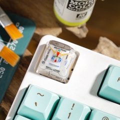 Gundam - Resin Artisan Keycap Breakwooden