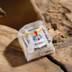 Gundam - Resin Artisan Keycap Breakwooden