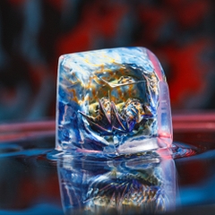 Hauter Dragon Artisan Keycap Breakwooden