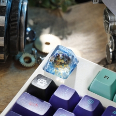 Hauter Dragon Artisan Keycap Breakwooden