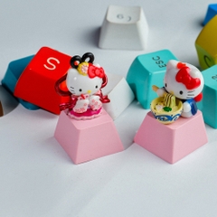 Hello Kitty Artisan Keycap Breakwooden 5