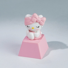 Hello Kitty Artisan Keycap Breakwooden 6