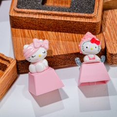 Hello Kitty Artisan Keycap Breakwooden 7