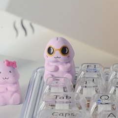 Kute Artisan Keycap Breakwooden 2