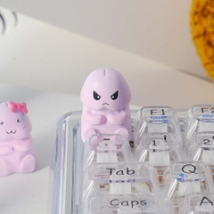 Kute Artisan Keycap Breakwooden 5