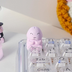 Kute Artisan Keycap Breakwooden 8