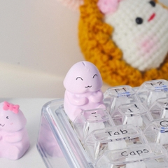 Kute Artisan Keycap Breakwooden 8