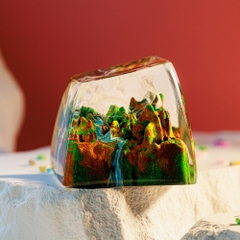 Late Fall Artisan Keycap Breakwooden 2