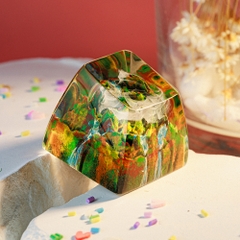 Late Fall Artisan Keycap Breakwooden 2