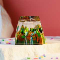 Late Fall Artisan Keycap Breakwooden 2