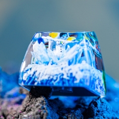 One Piece - Aokiji Kuzan Artisan Keycap Breakwooden