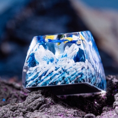 One Piece - Aokiji Kuzan Artisan Keycap Breakwooden