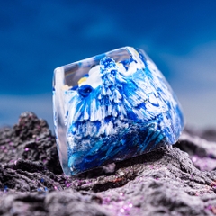 One Piece - Aokiji Kuzan Artisan Keycap Breakwooden