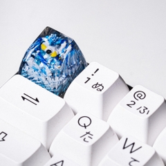 One Piece - Aokiji Kuzan Artisan Keycap Breakwooden 2