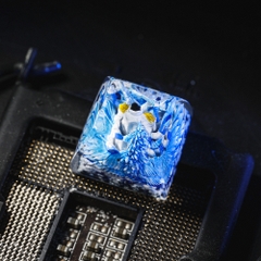 One Piece - Aokiji Kuzan Artisan Keycap Breakwooden 3