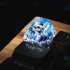 One Piece - Aokiji Kuzan Artisan Keycap Breakwooden 3