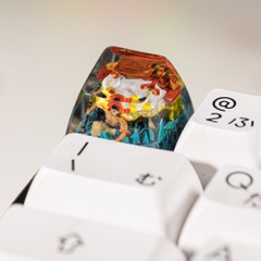 One Piece - Edward Newgate Artisan Keycap Breakwooden 2