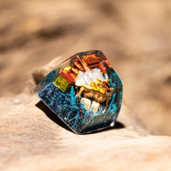 One Piece - Edward Newgate Artisan Keycap Breakwooden 2