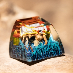 One Piece - Edward Newgate Artisan Keycap Breakwooden 2