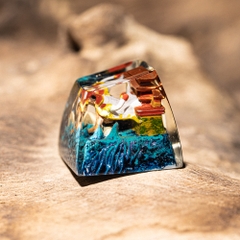 One Piece - Edward Newgate Artisan Keycap Breakwooden 2