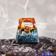 One Piece - Edward Newgate Artisan Keycap Breakwooden 3