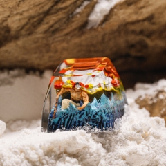 One Piece - Edward Newgate Artisan Keycap Breakwooden 3