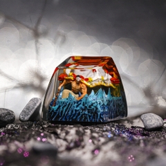 One Piece - Edward Newgate Artisan Keycap Breakwooden 3