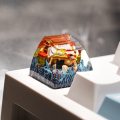 One Piece - Edward Newgate Artisan Keycap Breakwooden 3