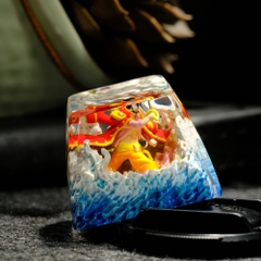 One Piece - Gol D. Roger Artisan Keycap Breakwooden