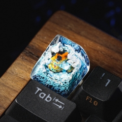 One Piece - Jinbe Artisan Keycap Breakwooden