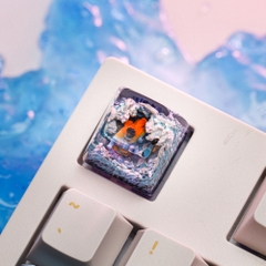 One Piece - Jinbe Artisan Keycap Breakwooden 2