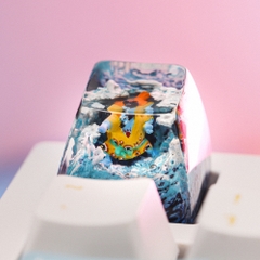 One Piece - Jinbe Artisan Keycap Breakwooden 2