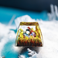 One Piece - Luffy Artisan Keycap Breakwooden